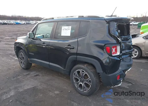2016 Jeep Renegade Limited из США, поврежденный, VIN ZACCJBDT4GPC60559